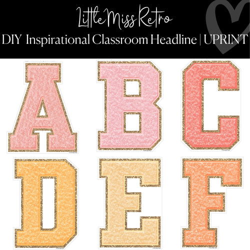 Cute Halloween Bulletin Board Letters – Posh Print Design Co LLC