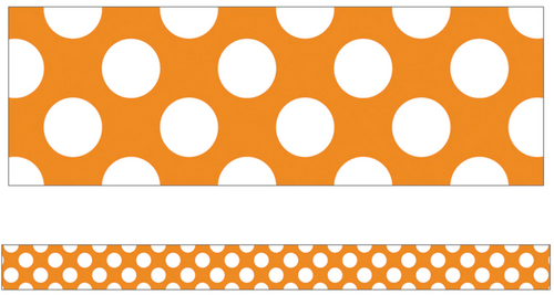 Schoolgirl Style - Classic Black & White Polka Dot 48X12 Primer Bullet