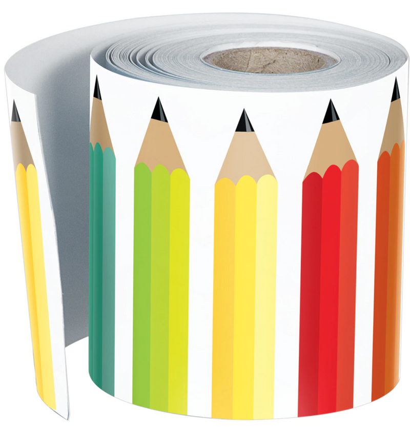 Schoolgirl Style - Pencils Rolled Foundation Border