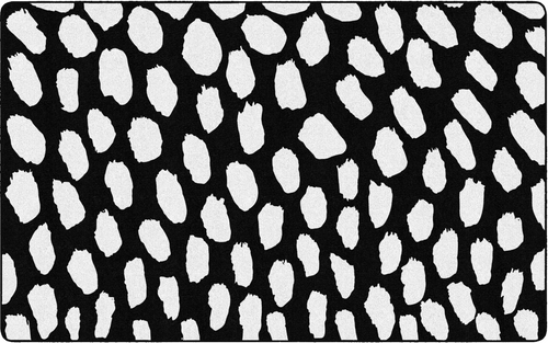 classroom clip art black and white rug