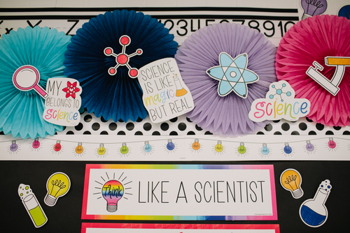 Light Bulb Moments Reading Is Thinking Mini Bulletin Board Set