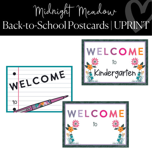 Black with Floral Swag Bulletin Board Letters, DIY Inspirational Classroom  Headline