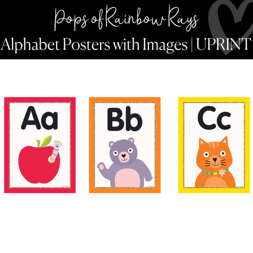 Printable Alphabet Posters