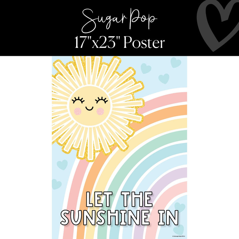 Sugar Pop Classroom Decor Collection | "Sunshine" Poster | – Schoolgirl Style