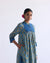 Banjara Kurta Olive Green Blue (9098555523371)