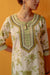 Rozana Kurta Cream Pista Green (9042486395179)