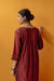 Meera Kurta Maroon (9042673140011)