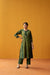 Choga Kurta Dark Green Ochre (9042538889515)