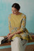 Yoke Kurti Off White Ochre Yellow (8344491229483)