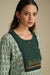 Yoke Kurti White Green (8210530238763)