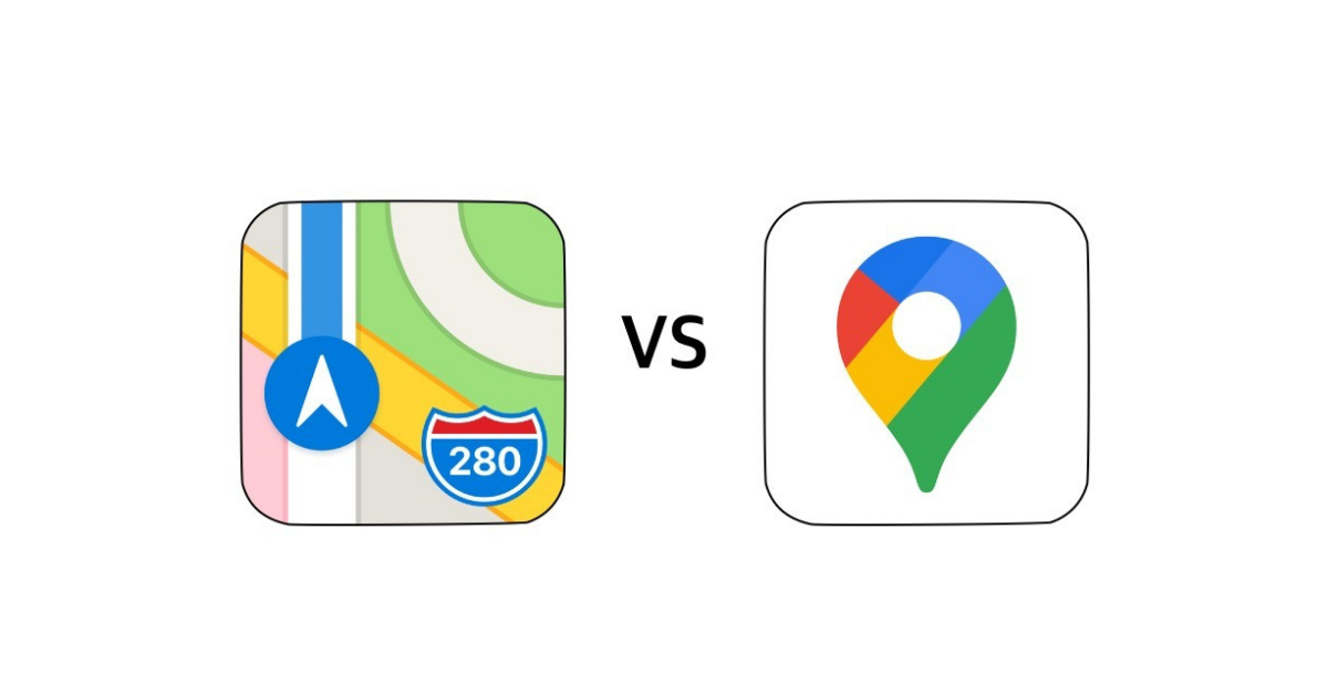 Apple Maps vs. Google Maps