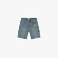 CROYEZ CH2 CARPENTER DENIM SHORTS - DUST BLUE