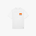 CROYEZ FUMES T-SHIRT - WHITE/ORANGE