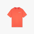 CROYEZ FRÈRES T-SHIRT - CORAL/WHITE