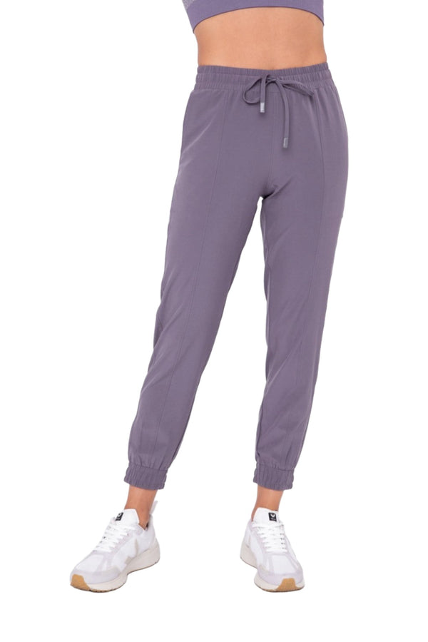 Mono B Active Cargo Stretch Jogger - Women's Activewear in Cocoa