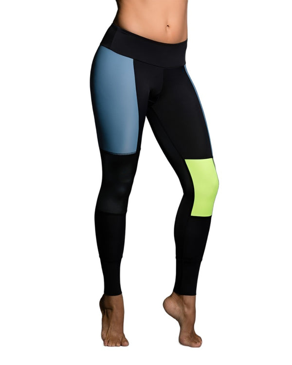 T-Party Fold Over Waist Yoga Pants