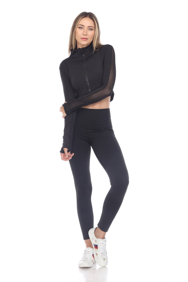 Fitwear Thank You For Pockets Legging 6005 Charcoal