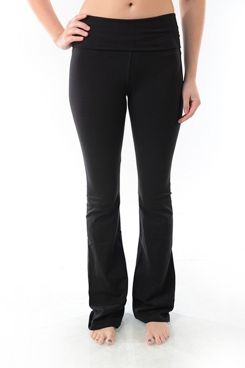 New T party fringe yoga pants brown