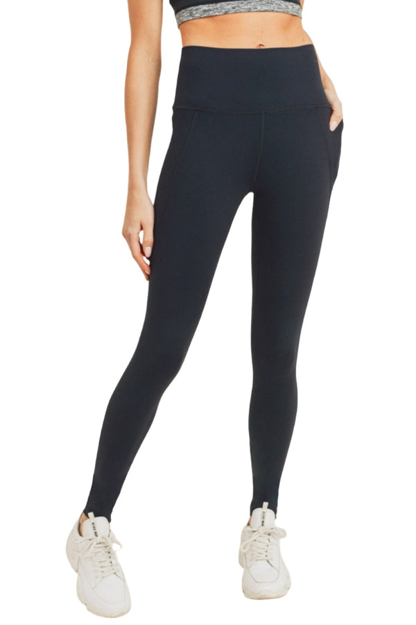 Mono B Criss Cross Full Pocket Legging