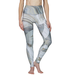 T-PARTY MINERAL WASH YOGA PANTS GRAY CJ7477 