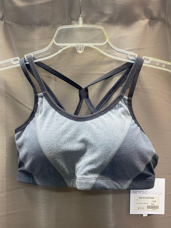 Beyond Yoga Cut Out Bra Faded Blue SP8047 - Free Shipping at Largo