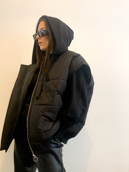1) The Oversized Puffer Vest by In By 
