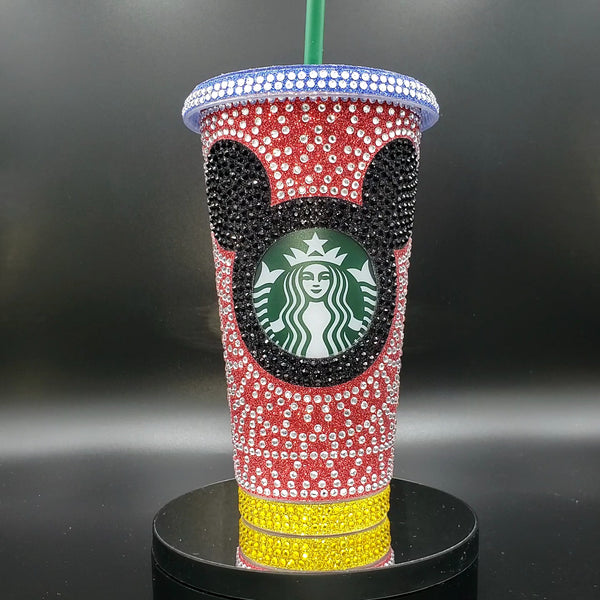 Starbucks Crystal Gold Tumbler Cup, Custom Starbucks Cup, Venti Tumbler,  Bling, Starbucks Rhinestone Cup, Coffee, Bedazzled, Presents 