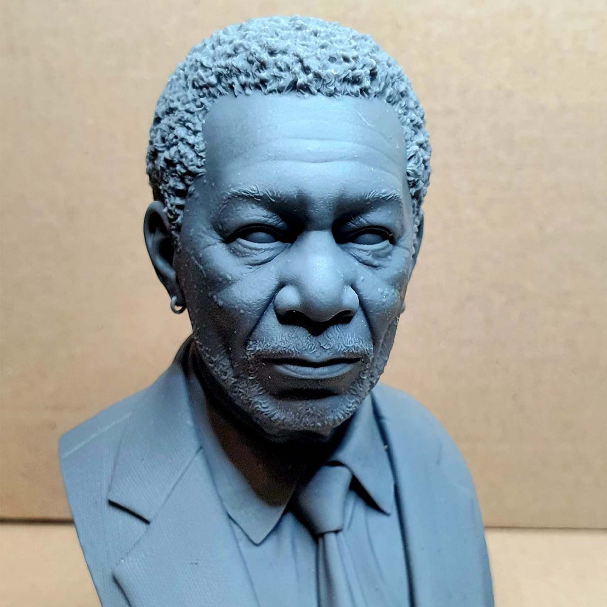 Morgan Freeman printed by Sonic Mini 8K
