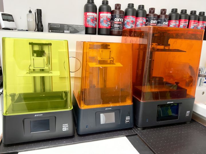 Phrozen's 8K series desktop printer
