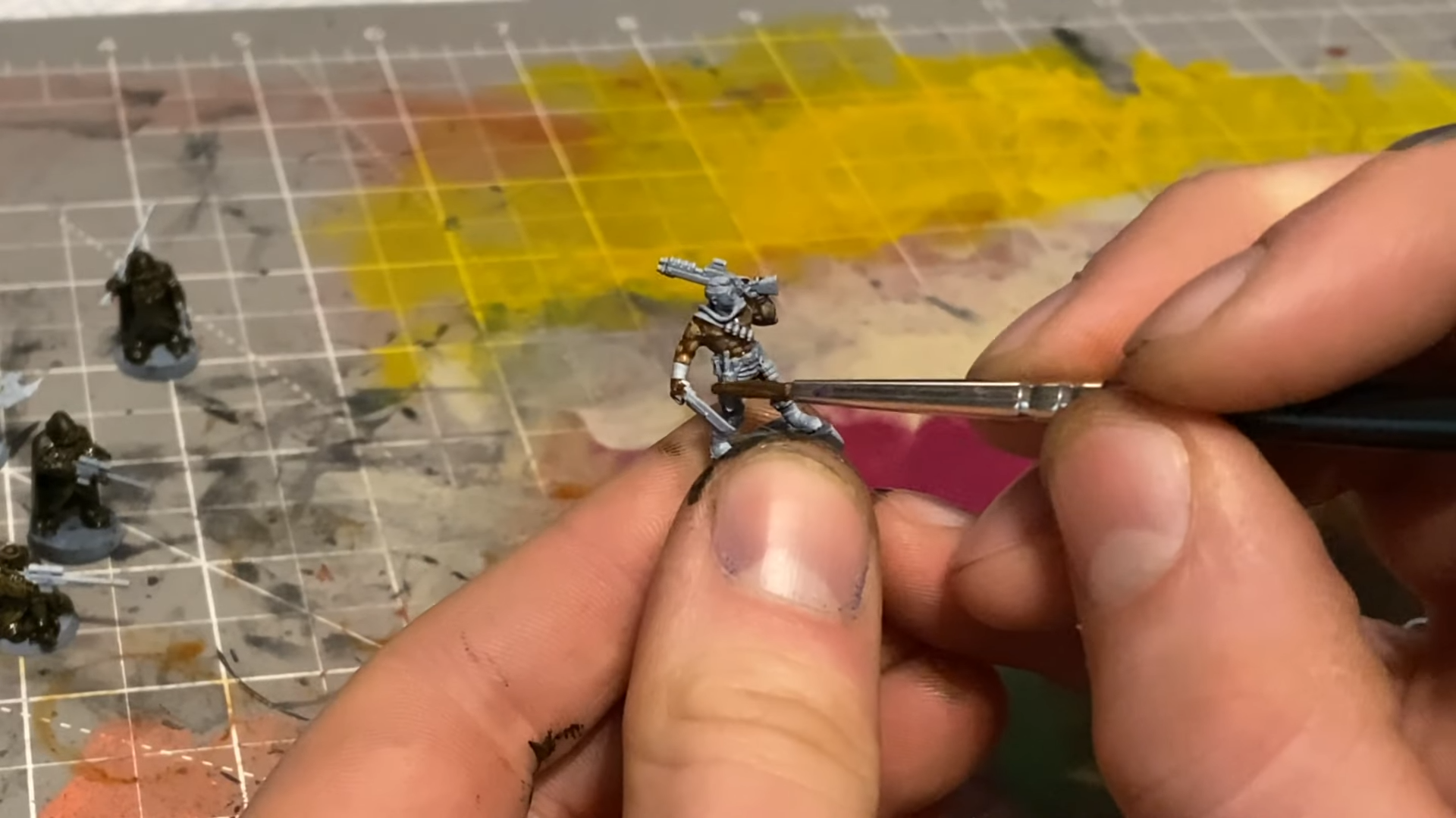 Painting 3D printed miniatures