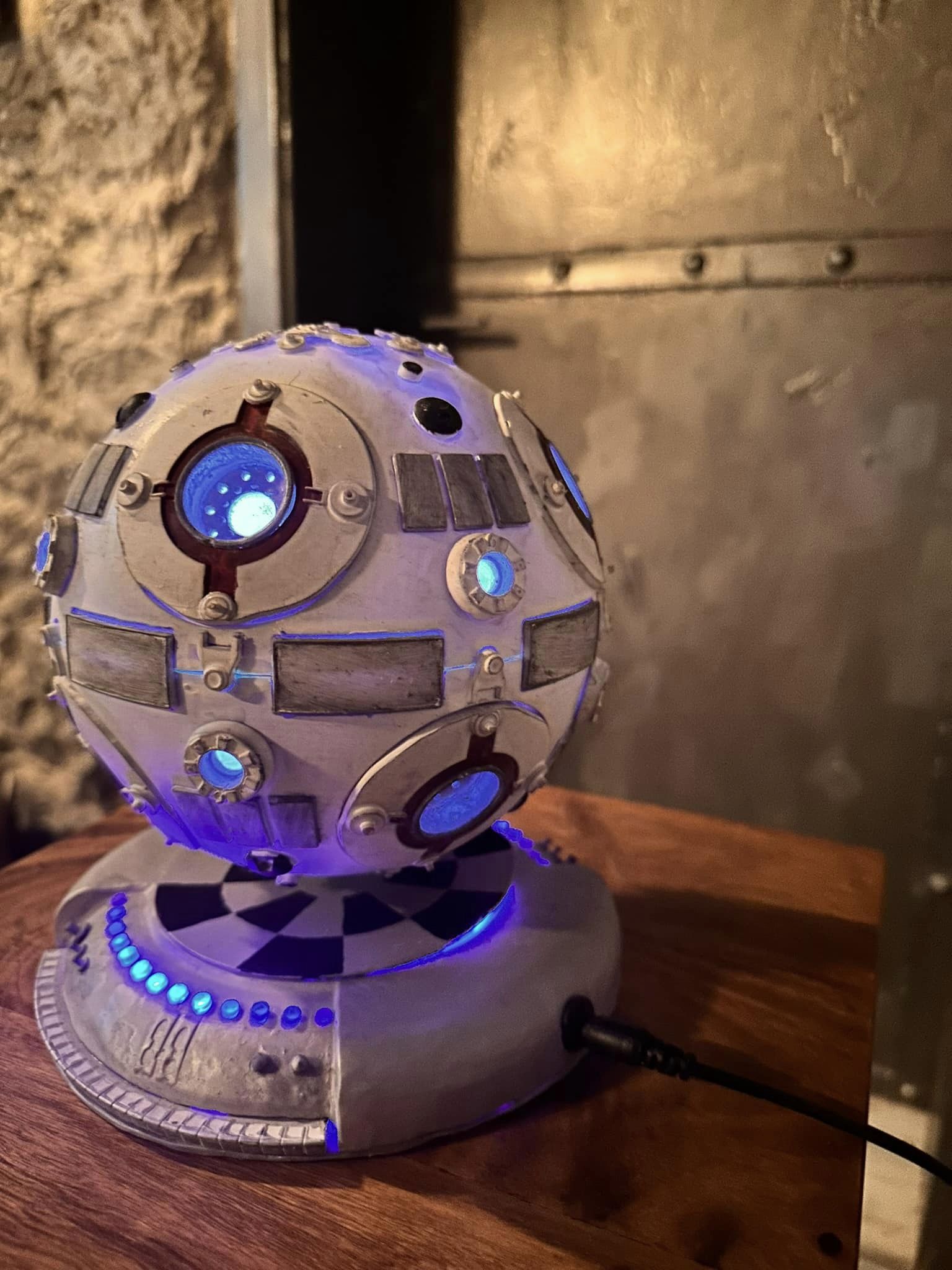 A 3D model of a Jedi Training Remote