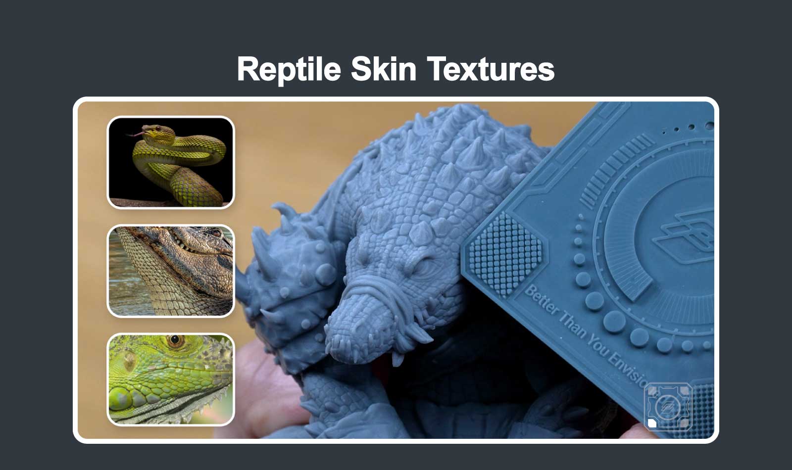 Phrozen XP Finder: Reptile Skin Texture