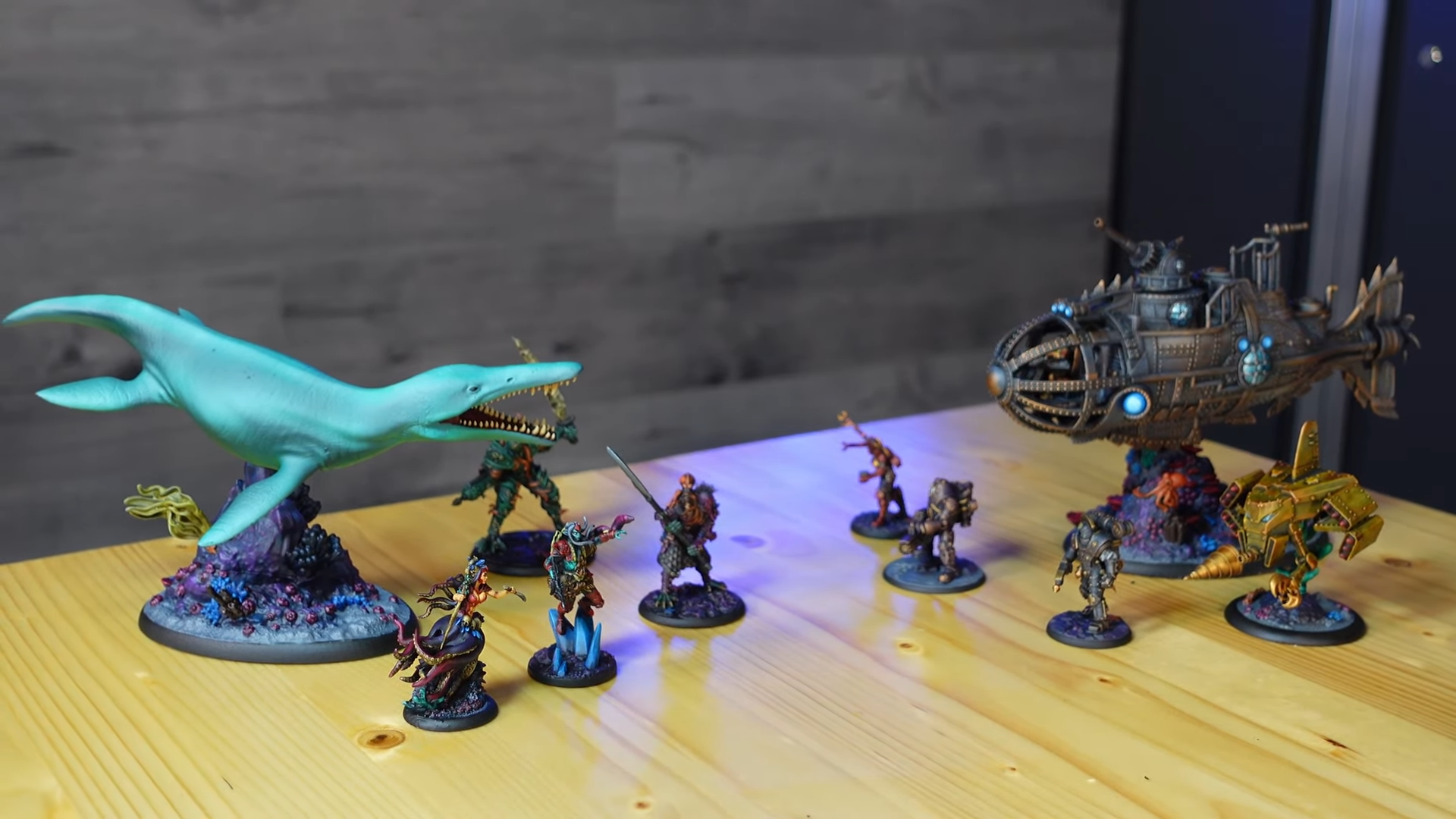 3D Printed and painted miniatures