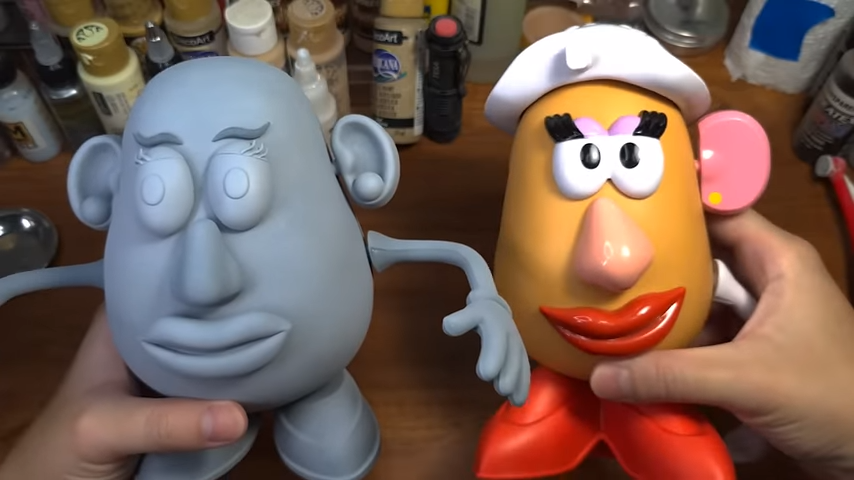 Comparing Playskool and Zedabyu's Mrs. Potato Head