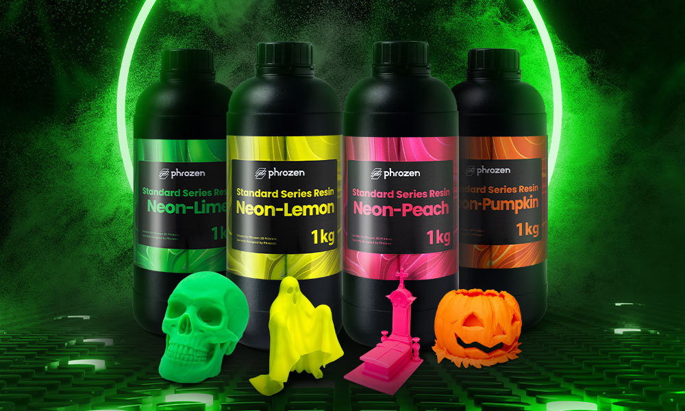 Colorful Neon resin for Halloween props