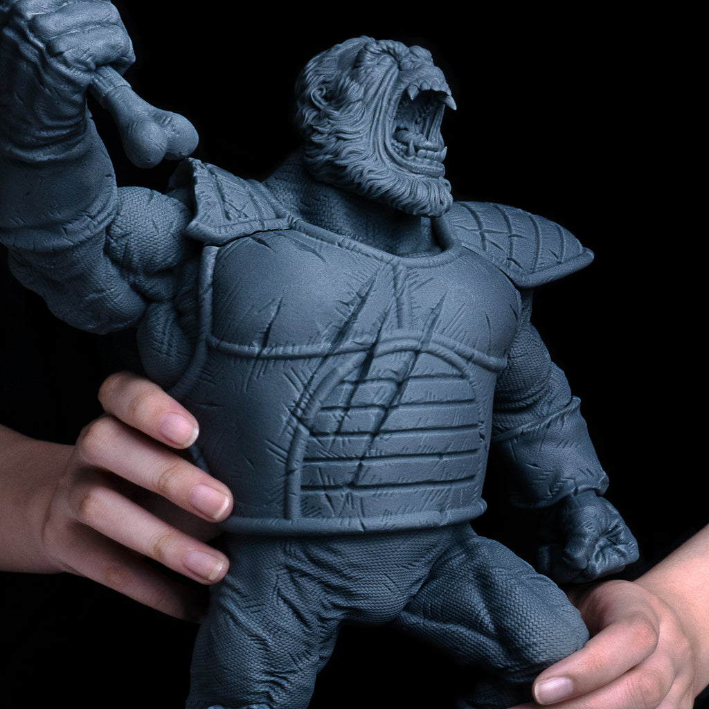 3D Model Printed with Aqua-Gray 8K Resin