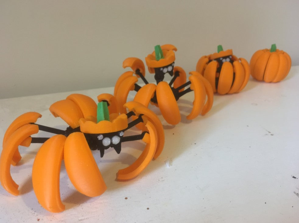 Halloween Pumpkin Spider Transformer