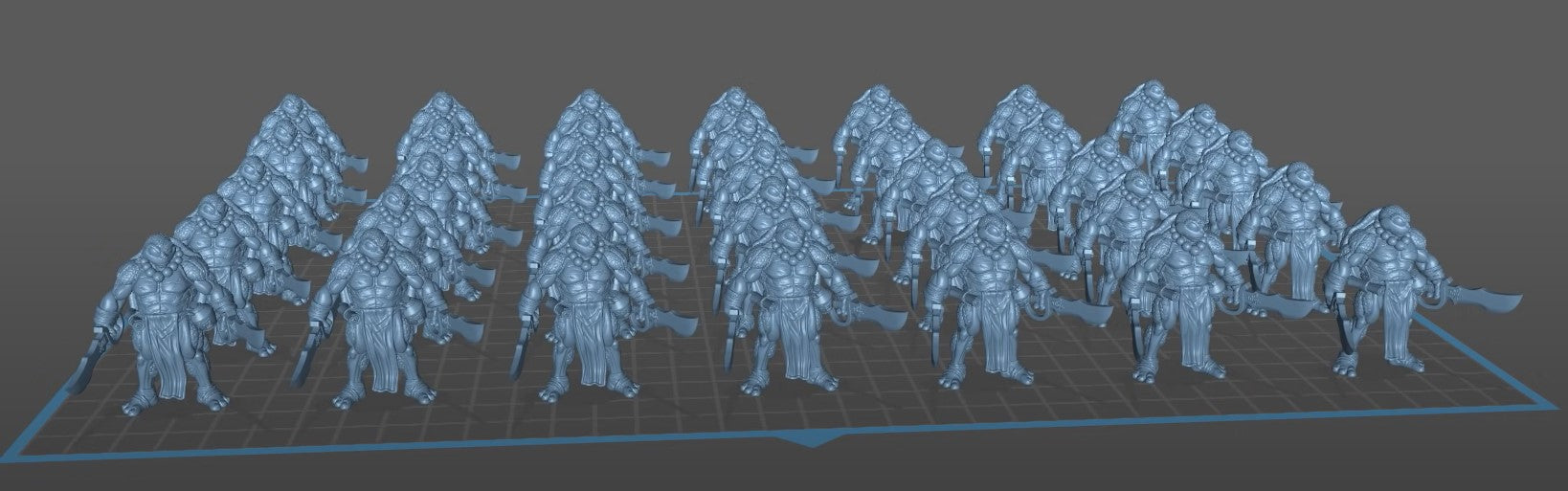 an army of turtle monk by 3DPrintingPro