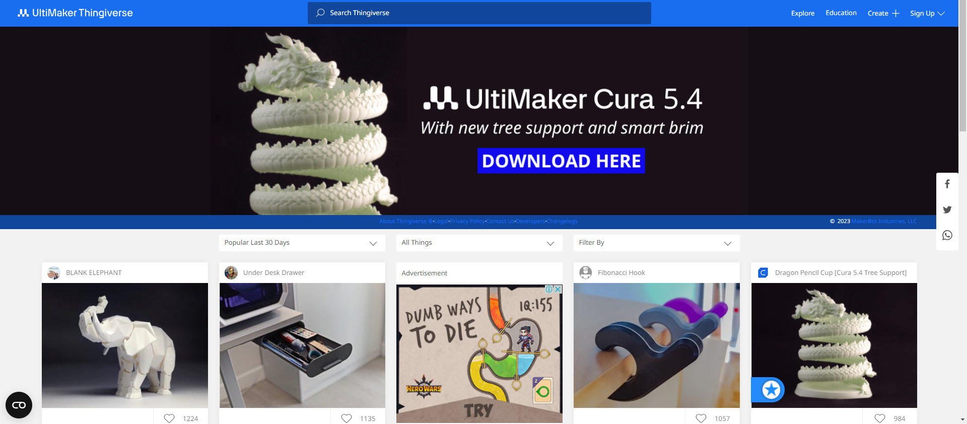 Free 3D file Click Speed Test・3D printer model to download・Cults