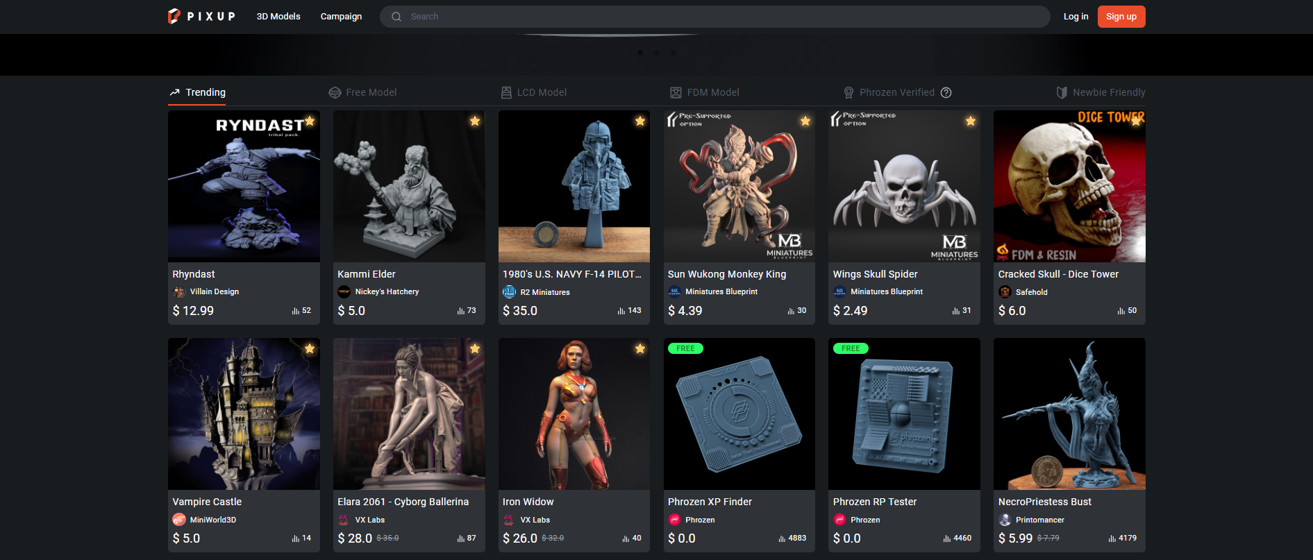 3d printable files marketplace