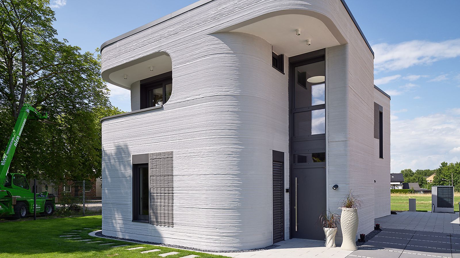 First 3D-printed house in Germany. (Source: PERI)