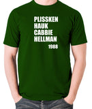 Escape From New York - Plissken, Hauk, Cabbie, Hellman 1988 - Men's T Shirt - green