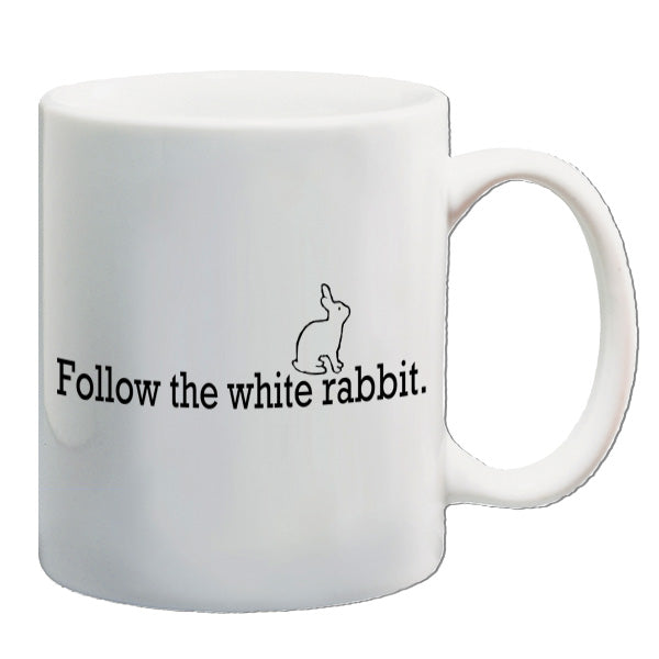 The Matrix Follow The White Rabbit Mug Revolution Ape