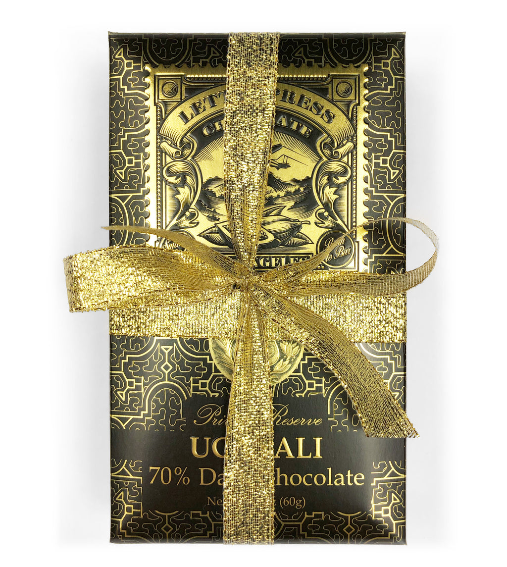 The Louis XIII Gold Bar is an ultra-extravagant candy bar combining  Valrhona Caraibe dark chocolate ganache …