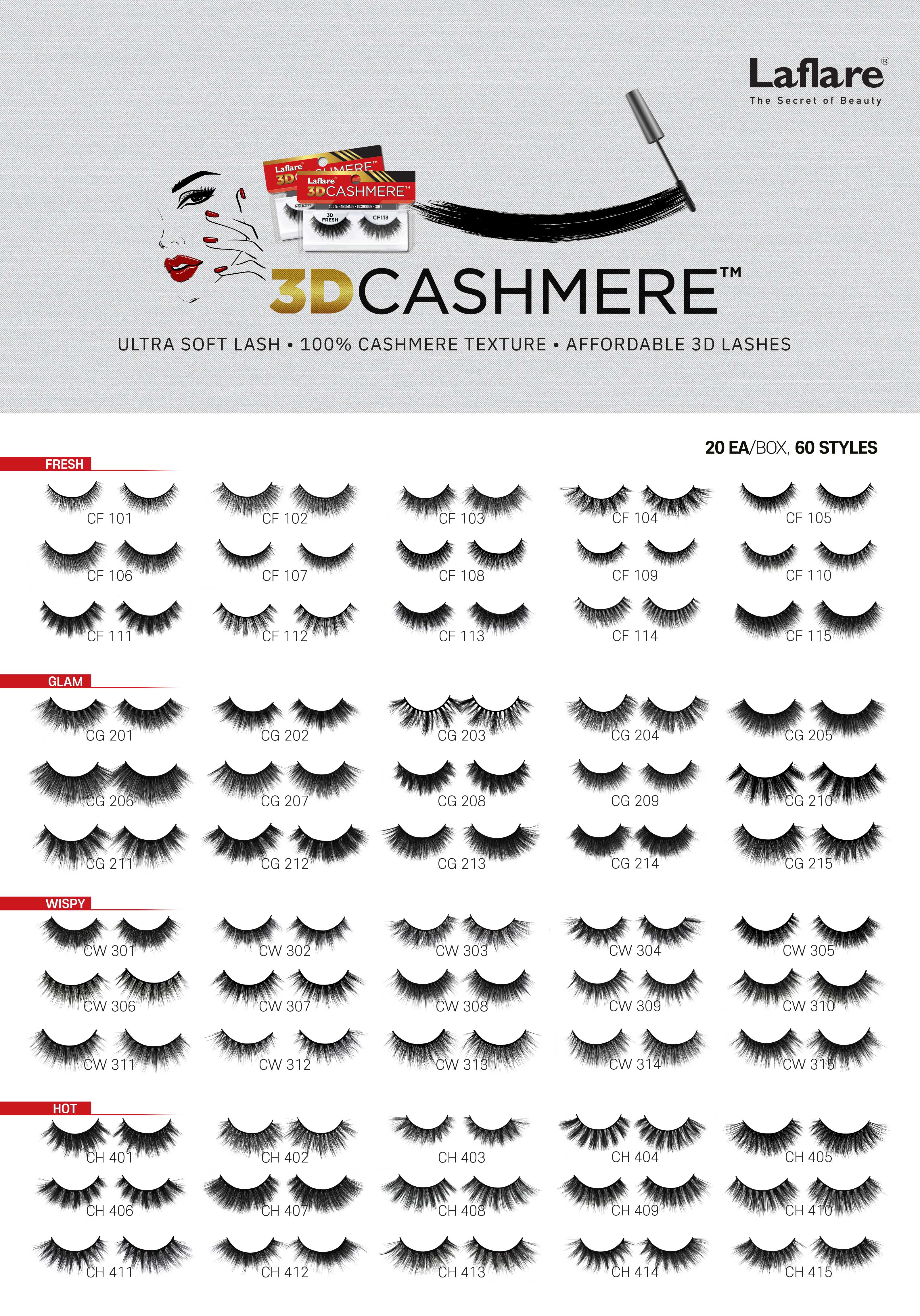 Laflare_3D Cashmere eyelashes