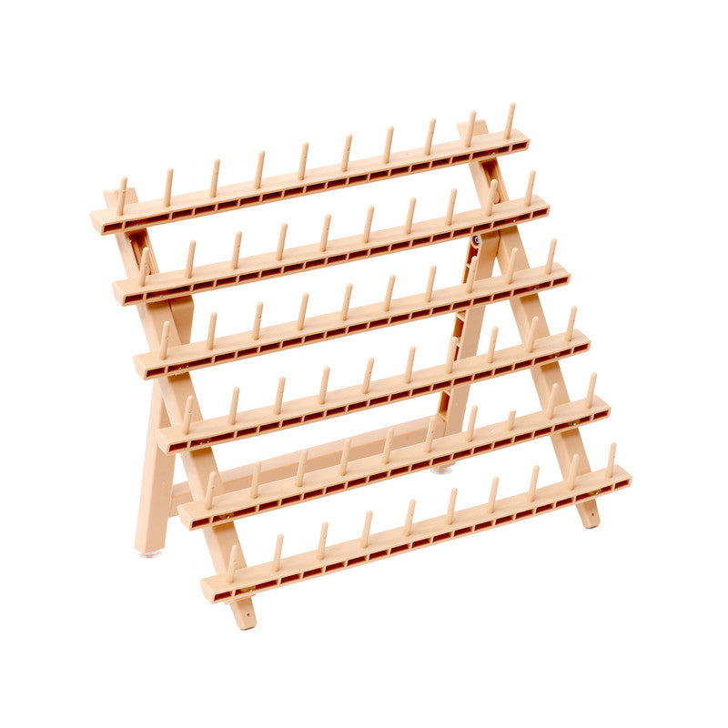 Braiding Hair Rack Braid Rack with 60 Pegs Standing Hair Holder with 60  Spools - Ergonomic Braid Rack for Stylists (60 Spool, Wood - color)