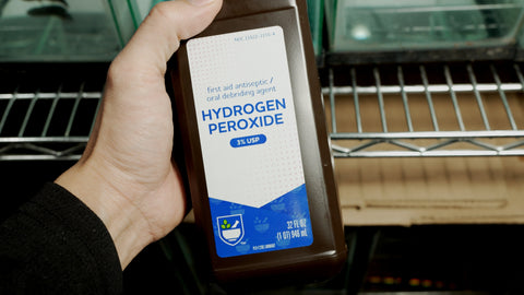 hydrogen peroxide for velvet