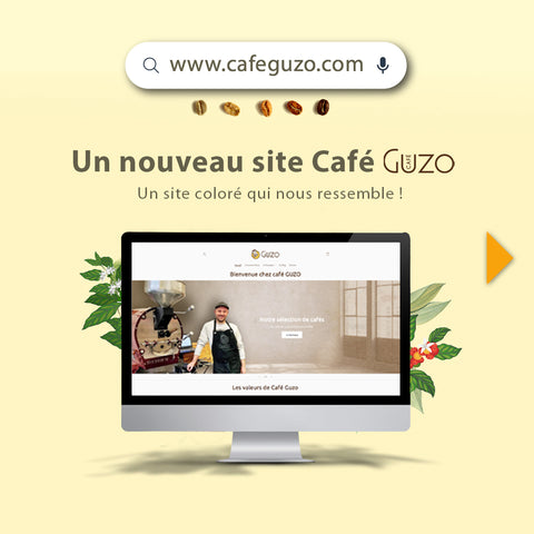 image nouveau site café guzo