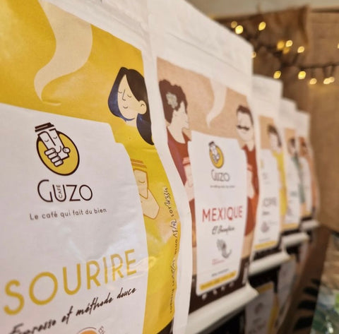 Idées cadeau amateur café Café Guzo