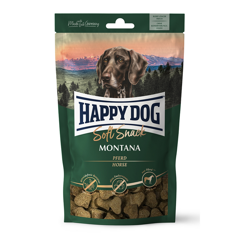 Happy Dog - Montana Paard soft snack – Dexters Dog Food